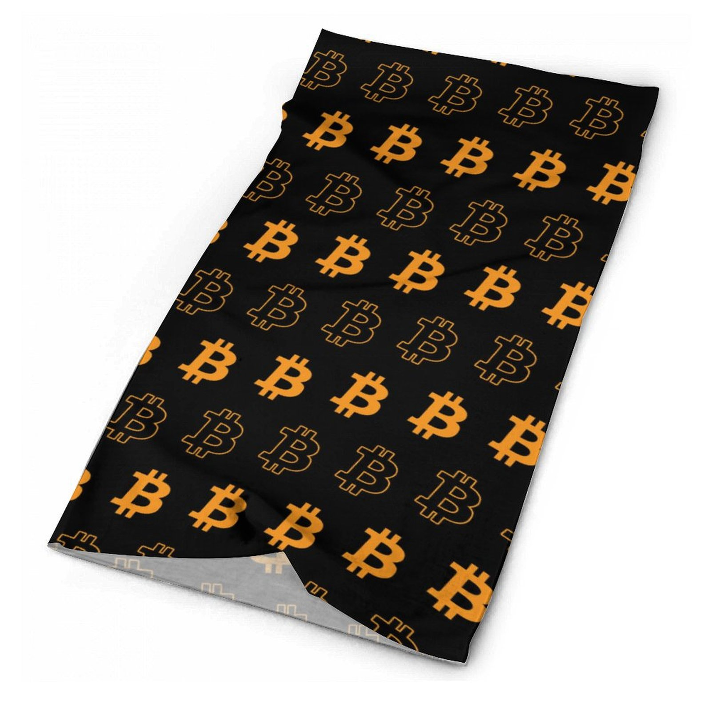Bitcoin Neck Gaiter – Breathable Multifunctional Face Cover Scarf for Outdoor Activities