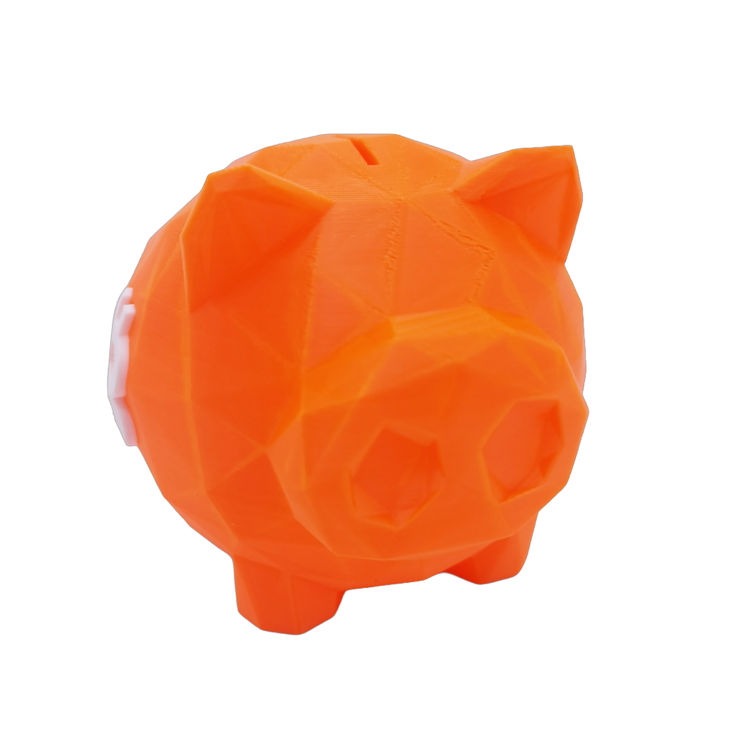 3D Printed Bitcoin Piggy Bank – BTC Logo Coin Savings Bank with Opening Bottom