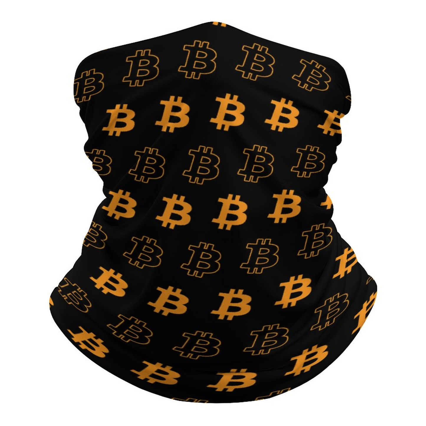 Bitcoin Neck Gaiter – Breathable Multifunctional Face Cover Scarf for Outdoor Activities