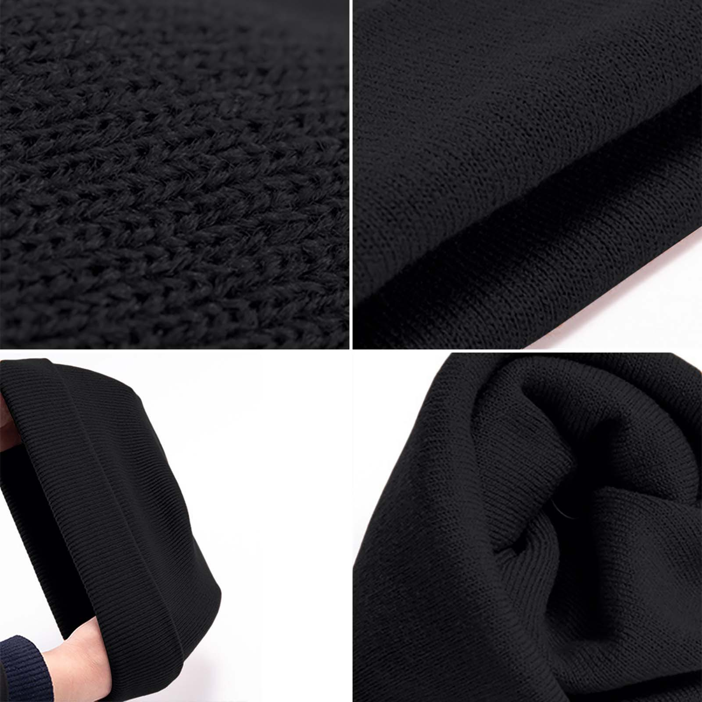 Bitcoin Logo Knit Beanie – Soft Stretchable Winter Hat for Adults